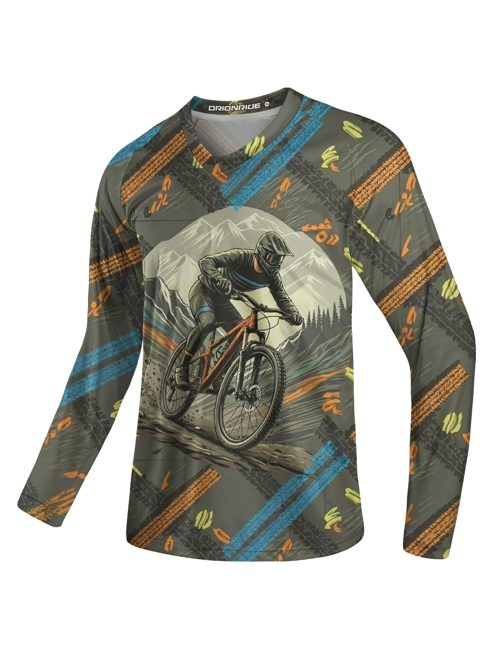 Orionride Off-Road Cycling Long Sleeve Downhill Jersey