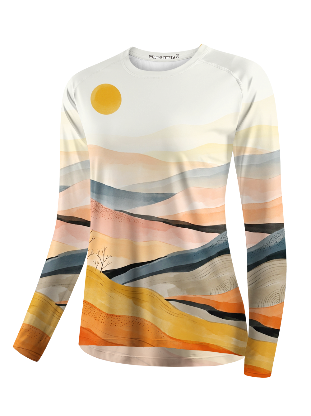 Orionride Layered Sunset Women's Quick Dry Downhill Jersey