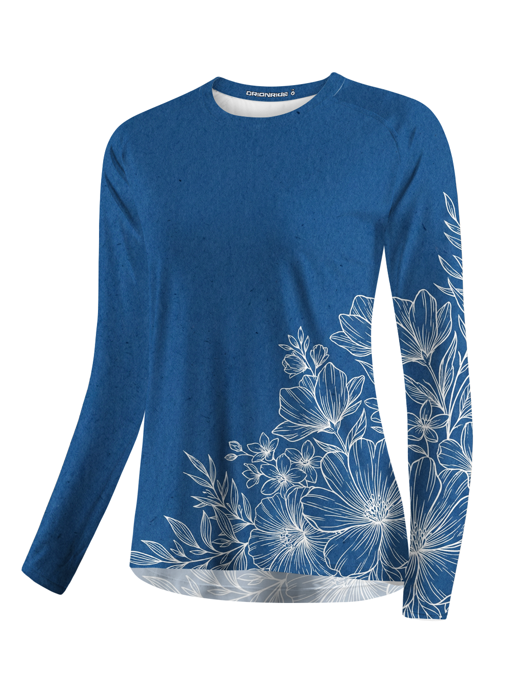 Orionride Calm Flowers Women's Quick Dry Downhill Jersey