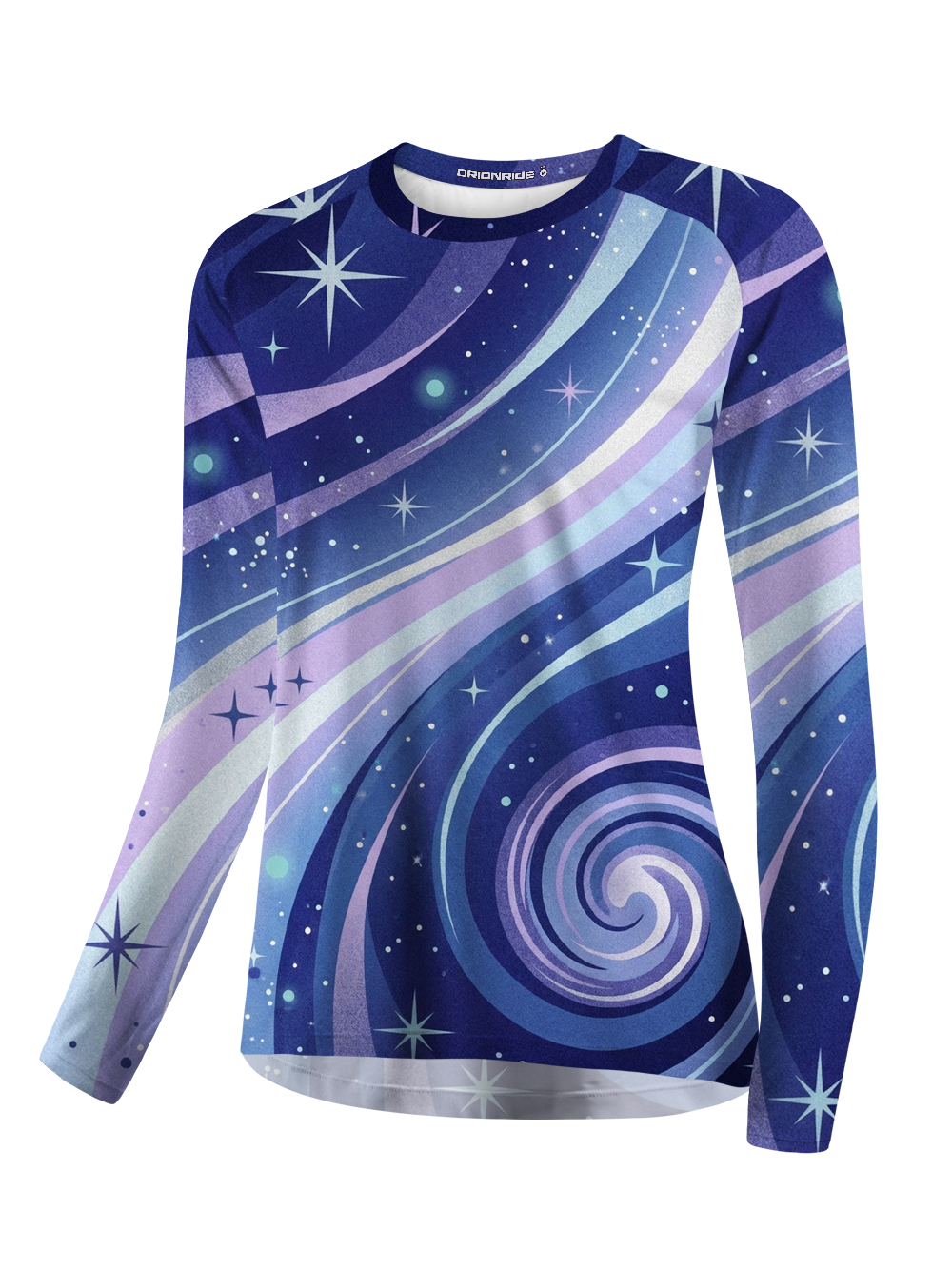 Orionride Spiral Nebula Women's Quick Dry Downhill Jersey