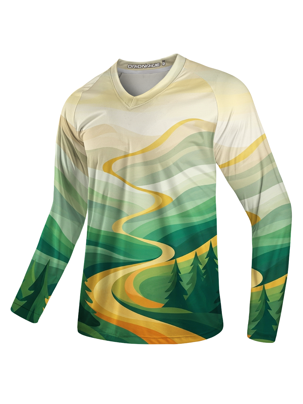 Orionride Green Mountain Long Sleeve Downhill Jersey