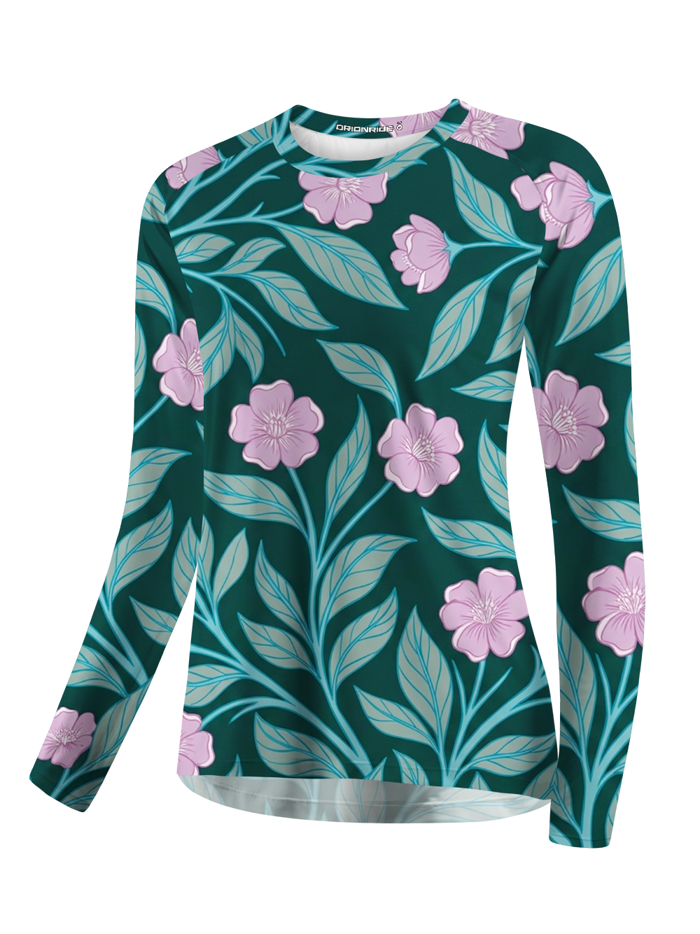 Orionride Matte Floral Women's Quick Dry Downhill Jersey