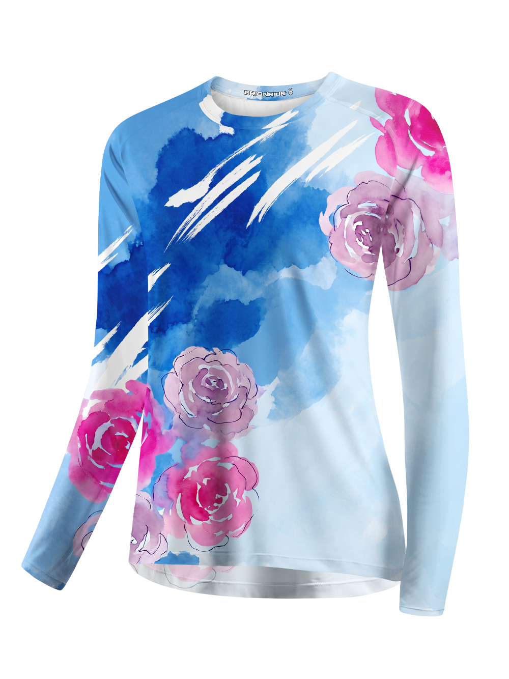 Orionride Ink Rose Women's Quick Dry Downhill Jersey