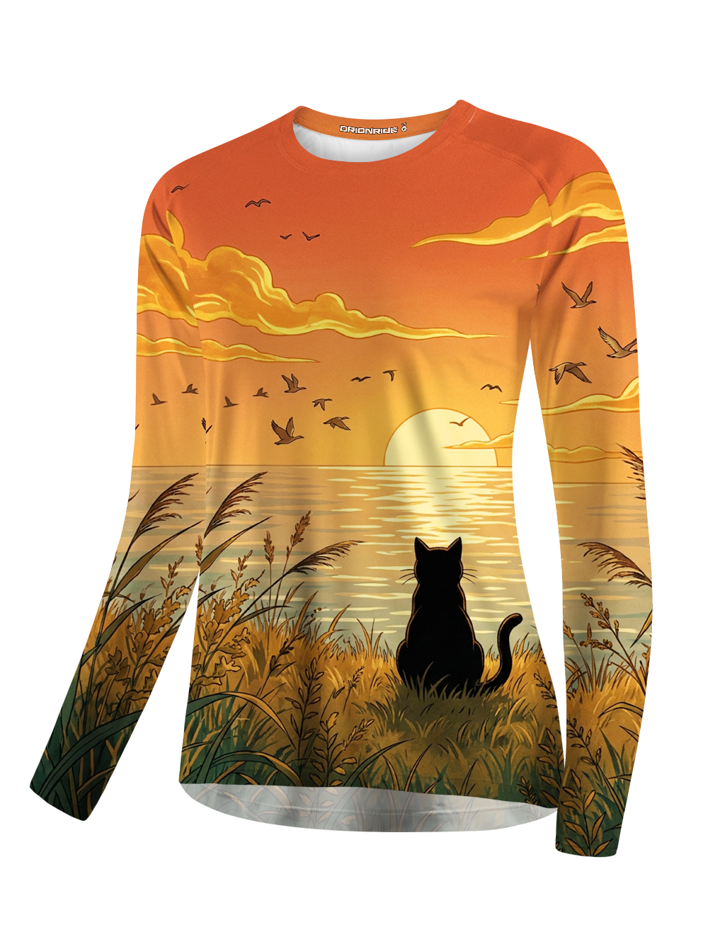 Orionride Golden Wait Women's Quick Dry Downhill Jersey