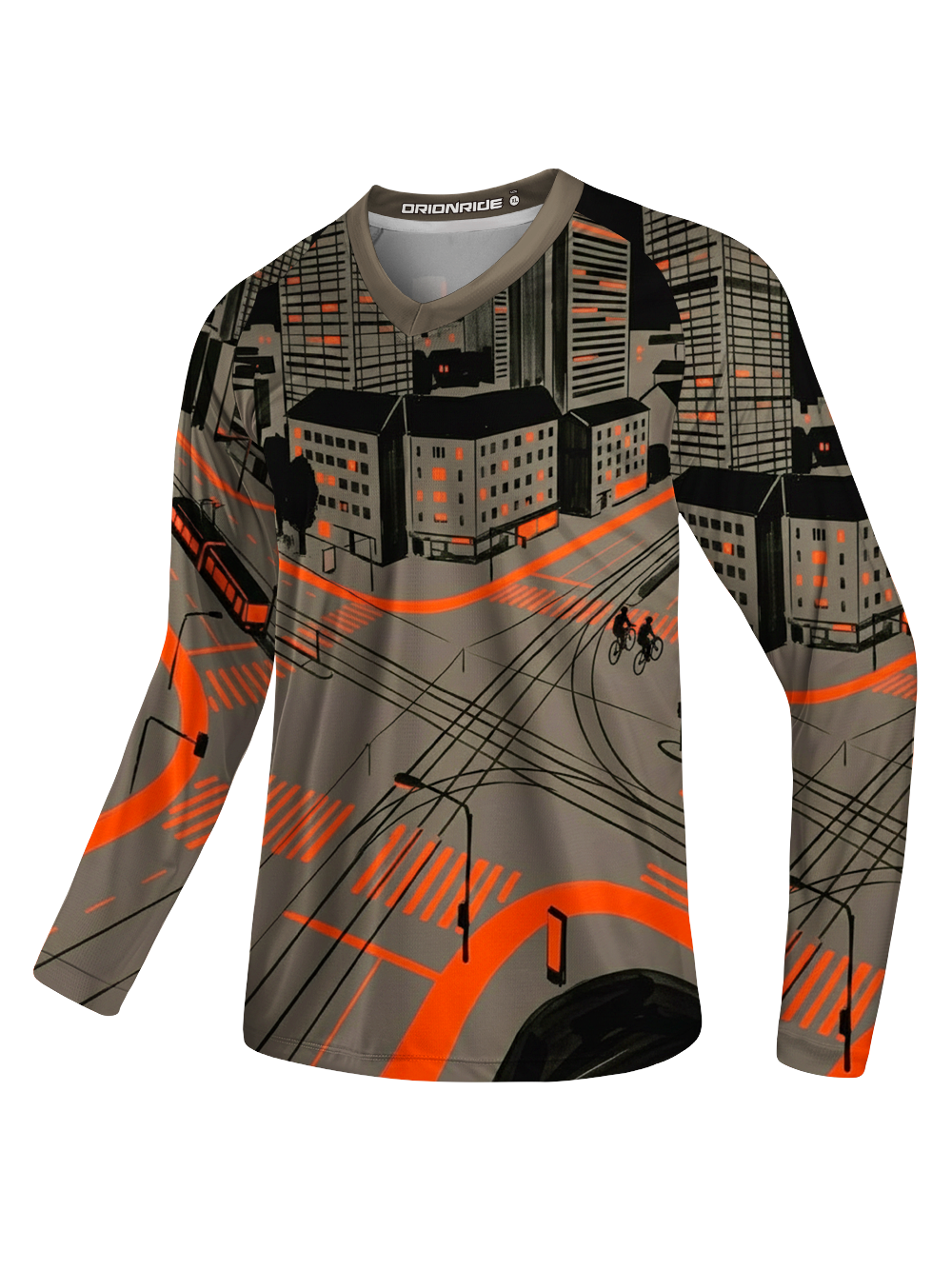 Orionride City Intersection Long Sleeve Downhill Jersey