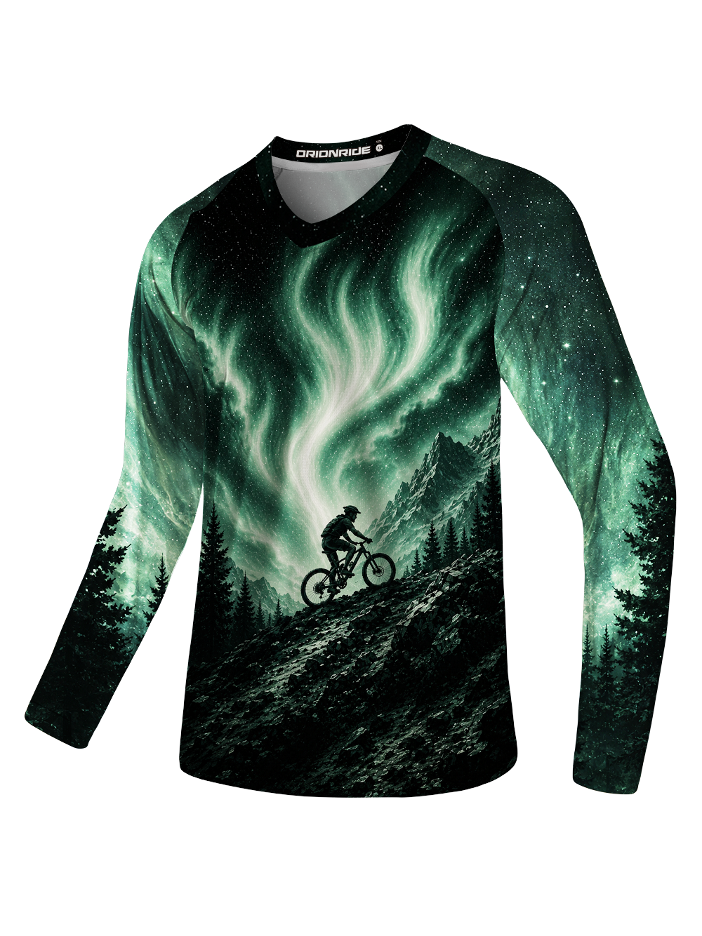 Orionride Aurora Night Ride Long Sleeve Downhill Jersey