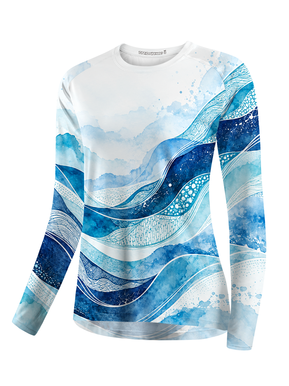 Orionride Ocean Waves Women's Quick Dry Downhill Jersey