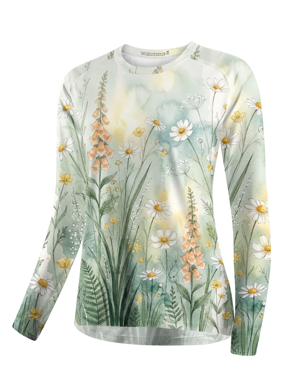 Orionride Wildflower Garden Women's Quick Dry Downhill Jersey