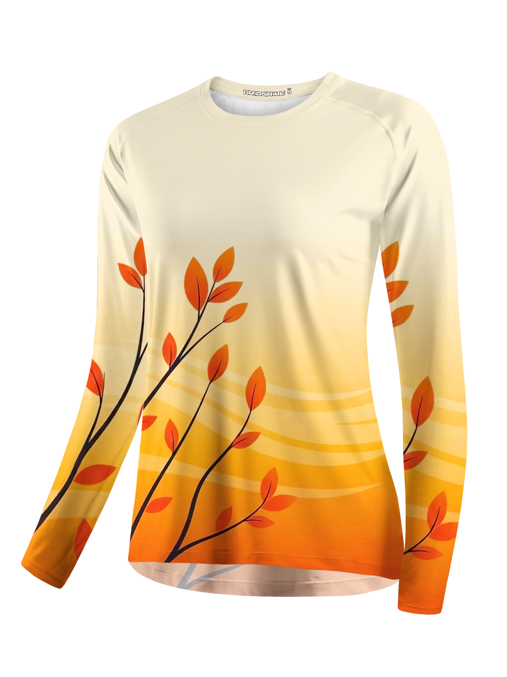 Orionride Leaf Gradient Women's Quick Dry Downhill Jersey