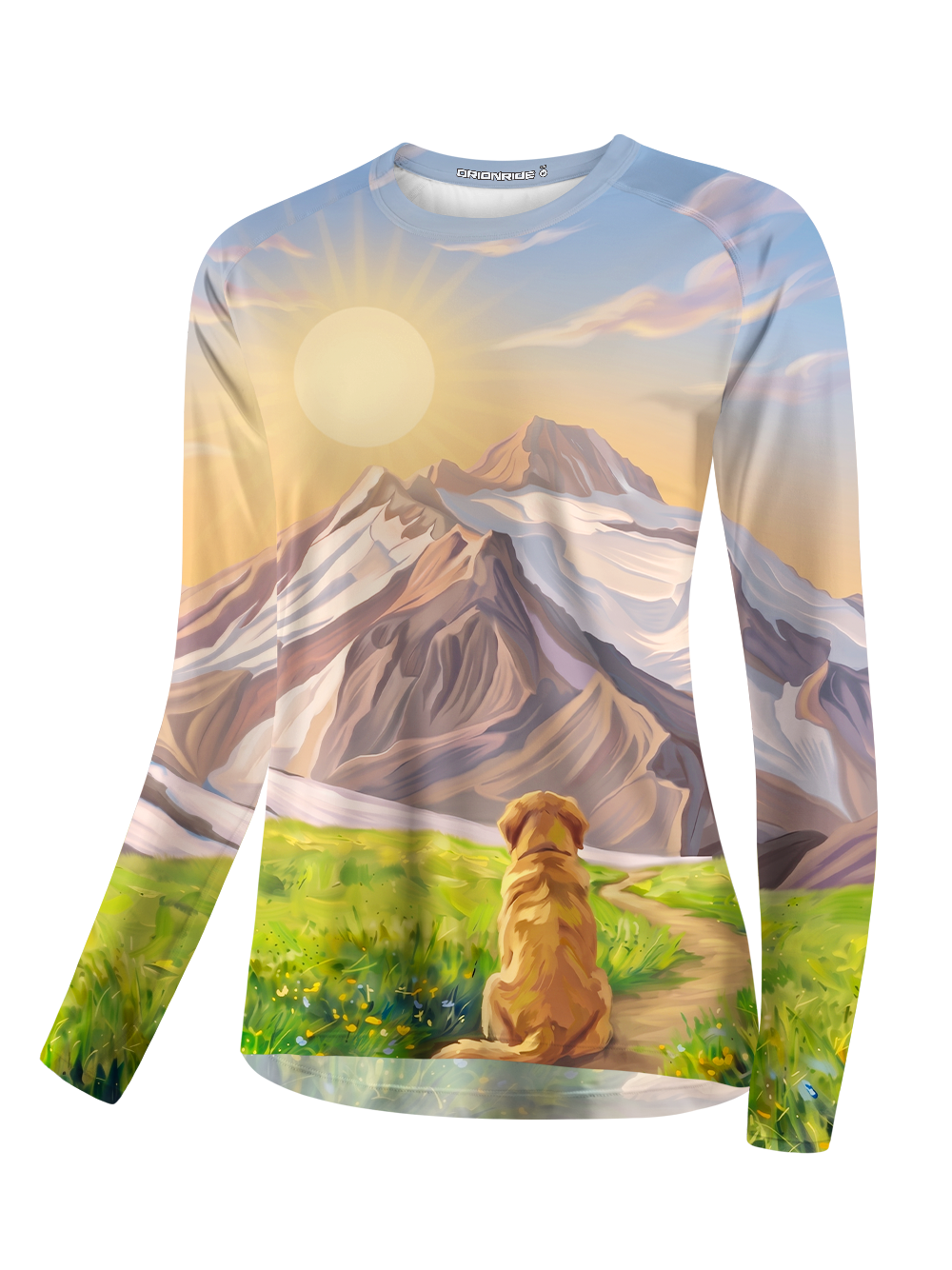 Orionride Sun And Dog Women's Quick Dry Downhill Jersey