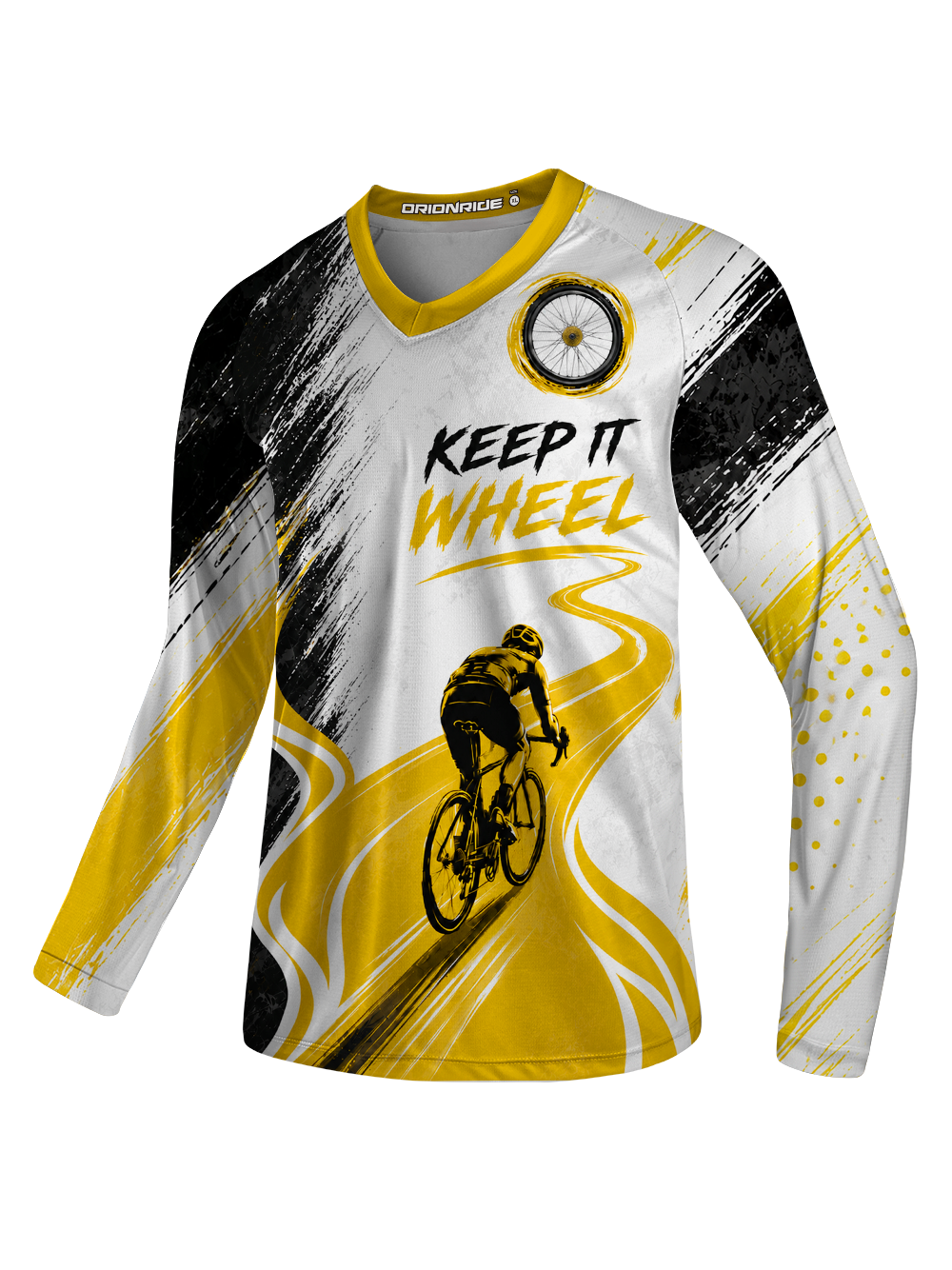Orionride Golden Track Long Sleeve Downhill Jersey