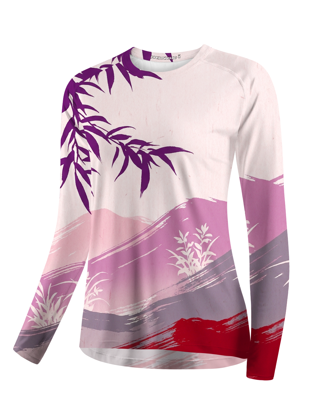 Orionride Purple Bamboo Hill Women's Quick Dry Downhill Jersey