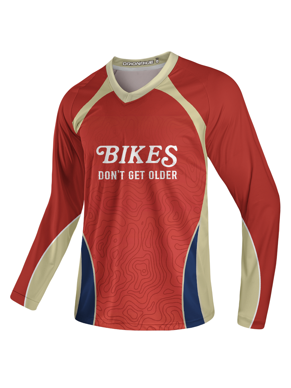 Orionride Don't Get Older Long Sleeve Downhill Jersey