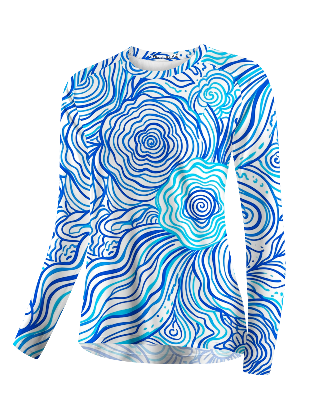 Orionride Floral Swirl Women's Quick Dry Downhill Jersey