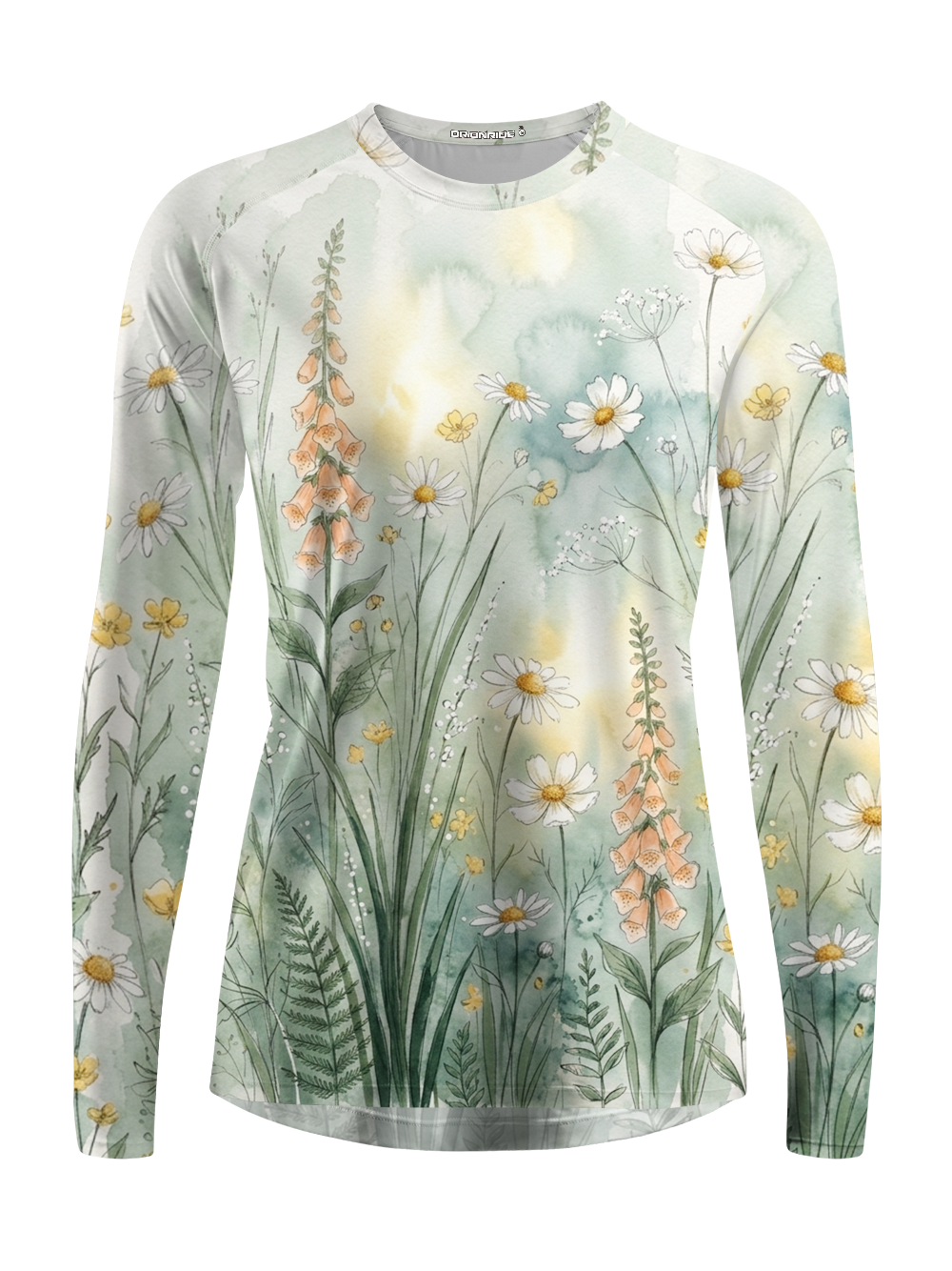 Orionride Wildflower Garden Women's Quick Dry Downhill Jersey