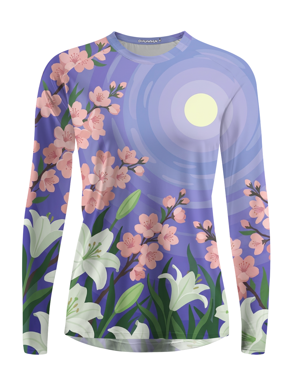 Orionride Lunar Bloom Women's Quick Dry Downhill Jersey
