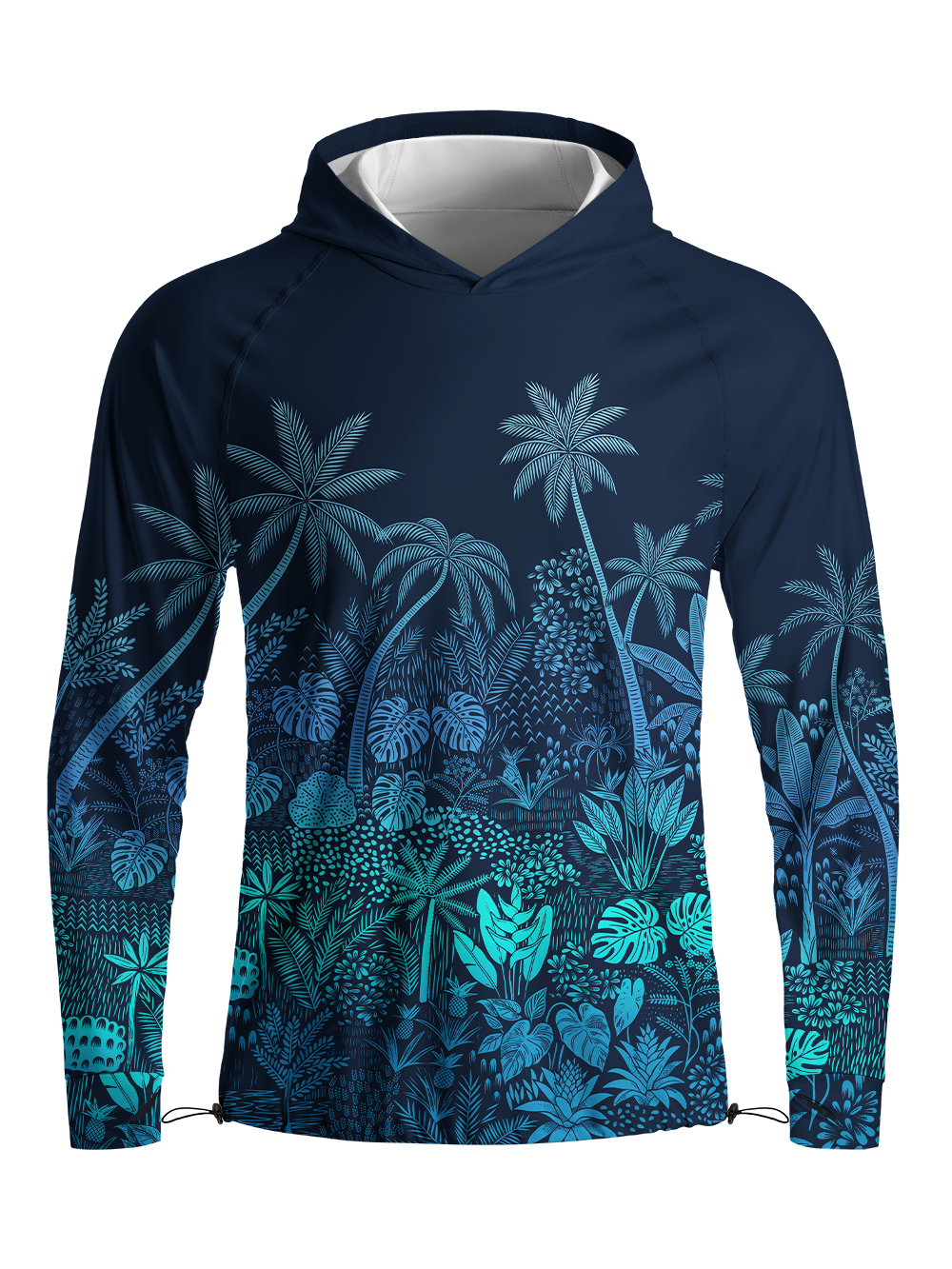 Orionride Passionate Coconut Long Sleeve Cycling Hoodie Shirt