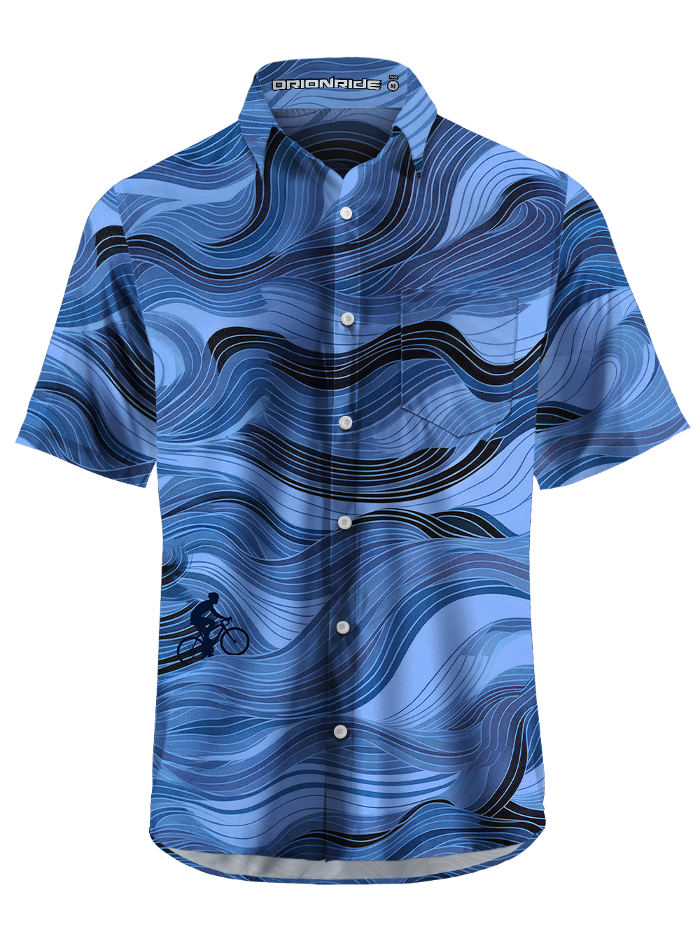 Orionride Flow Cycle Zipper Pockets Ultra Lightweight Short Sleeves Gravel Shirt