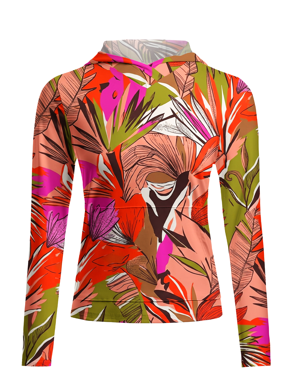 Orionride As Passionate As Fire Women's Long Sleeve Cycling Hoodie Shirt