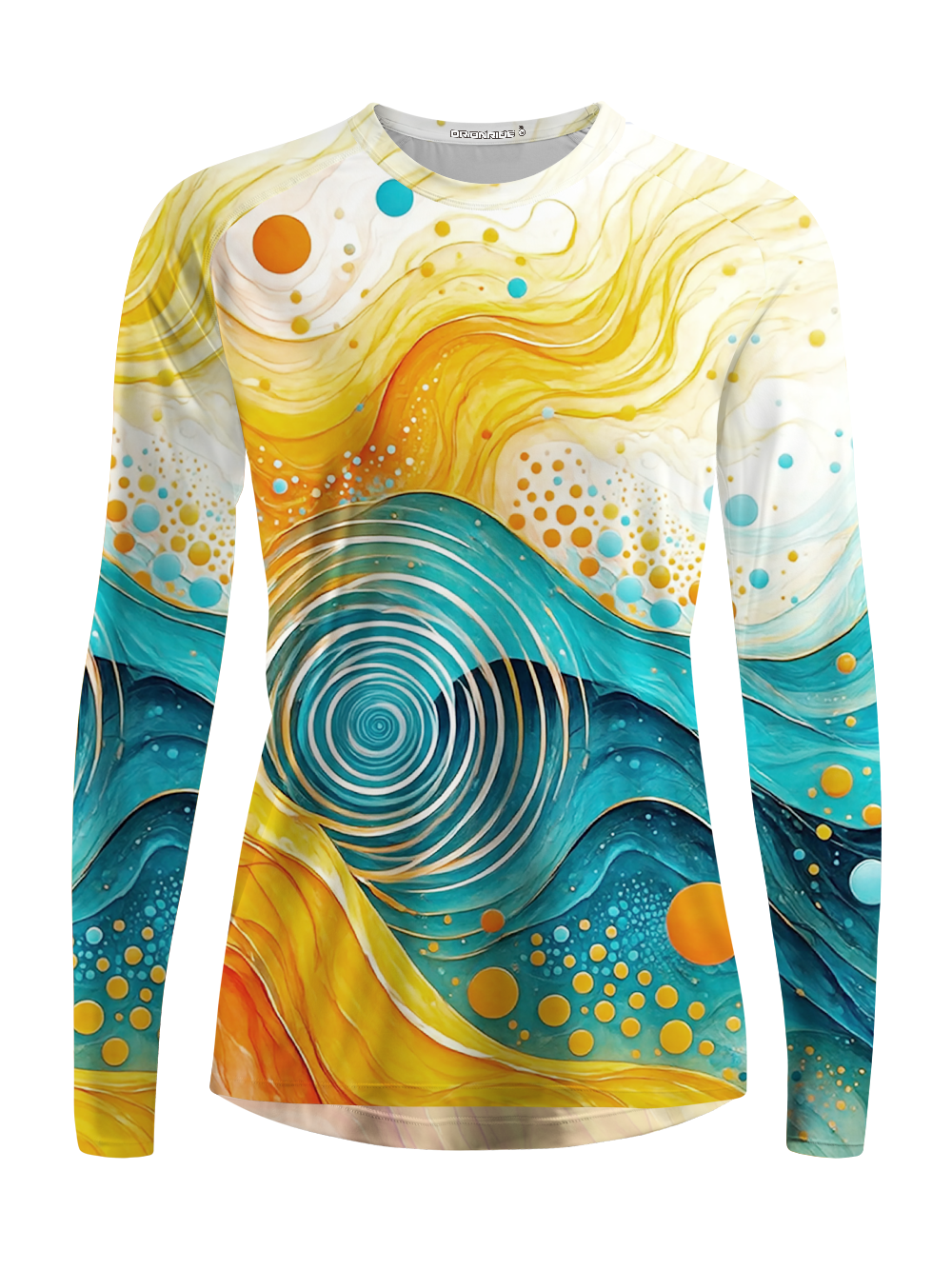 Orionride Water Droplet Vortex Women's Quick Dry Downhill Jersey