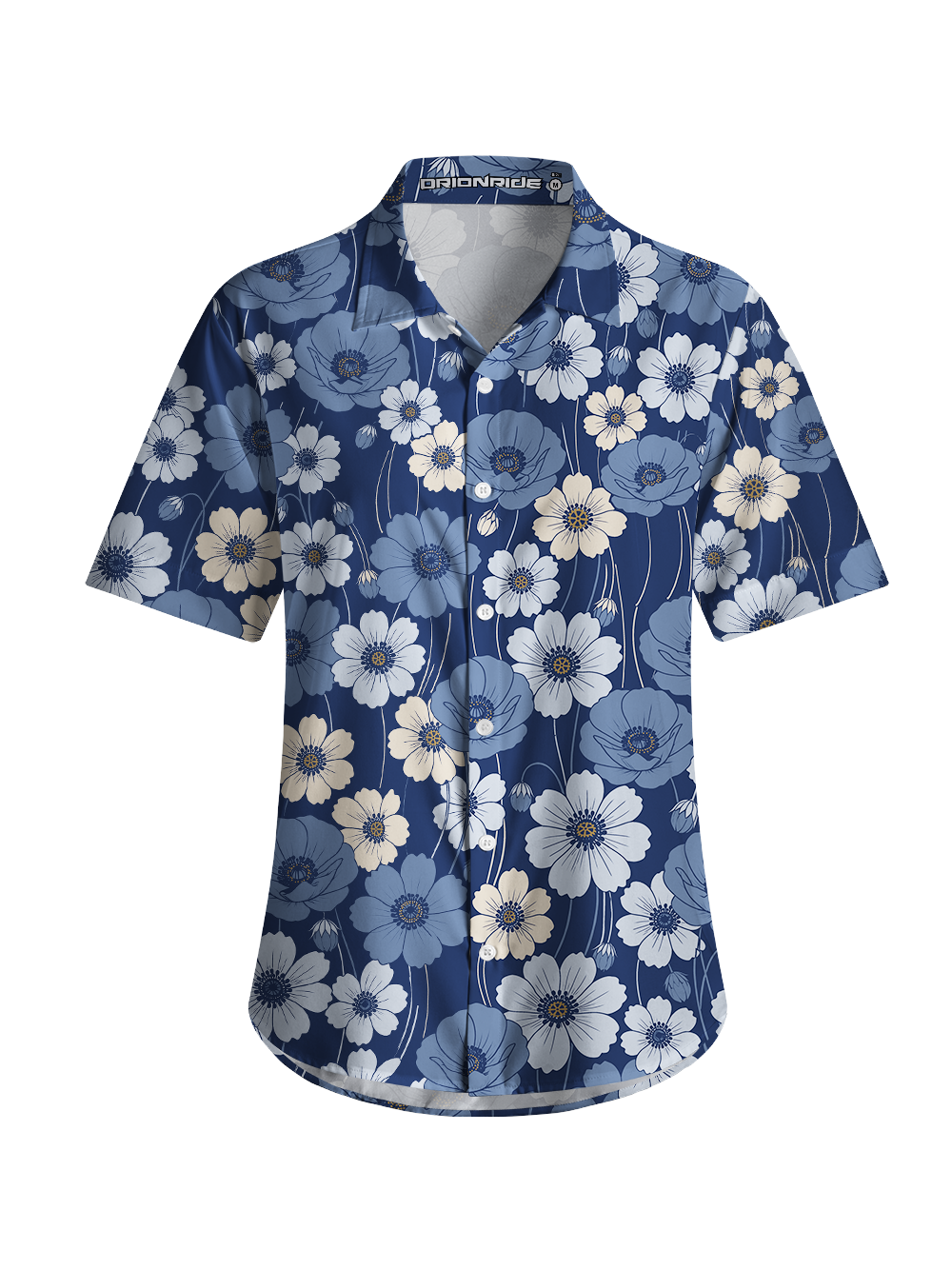 Orionride Swaying Anemone Zipper Pockets Ultra Lightweight Short Sleeves Women's Gravel Shirt
