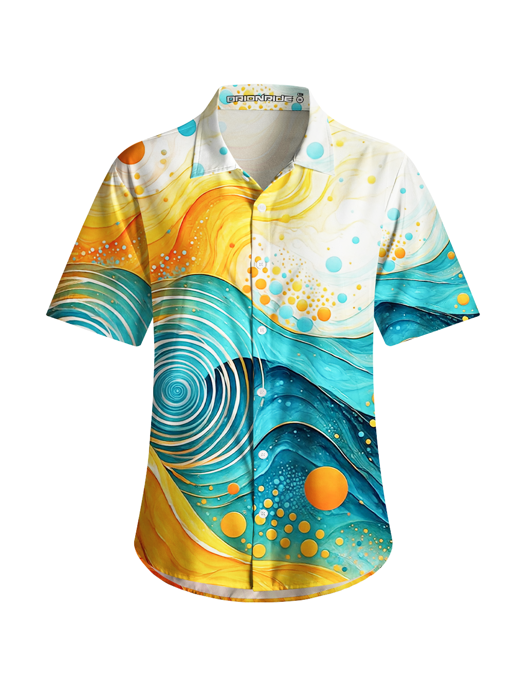 Orionride Water Droplet Vortex Zipper Pockets Ultra Lightweight Short Sleeves Women's Gravel Shirt