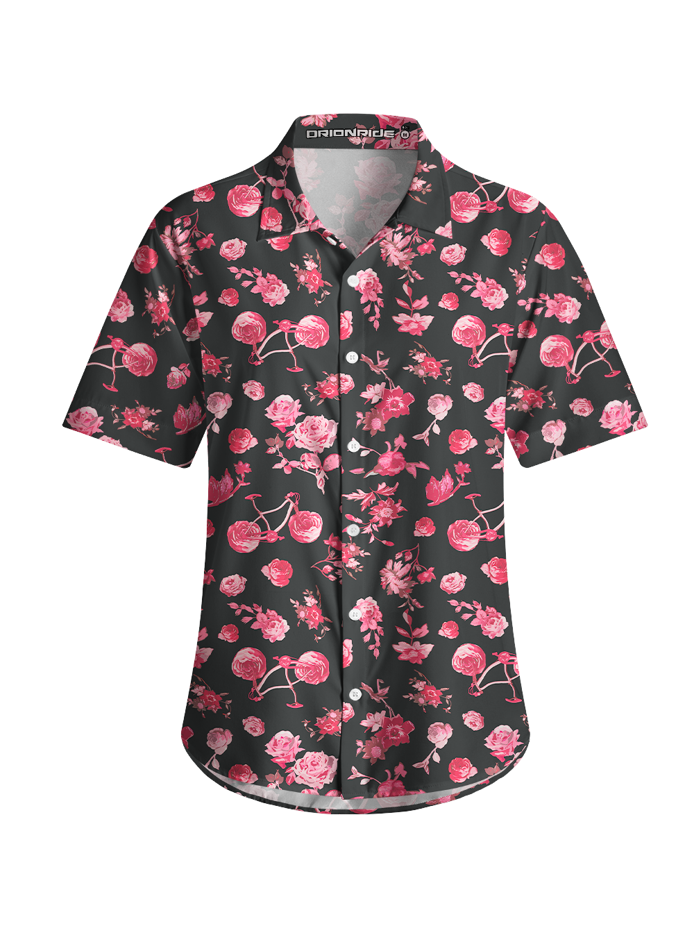 Orionride Romantic Trip Zipper Pockets Ultra Lightweight Short Sleeves Women's Gravel Shirt