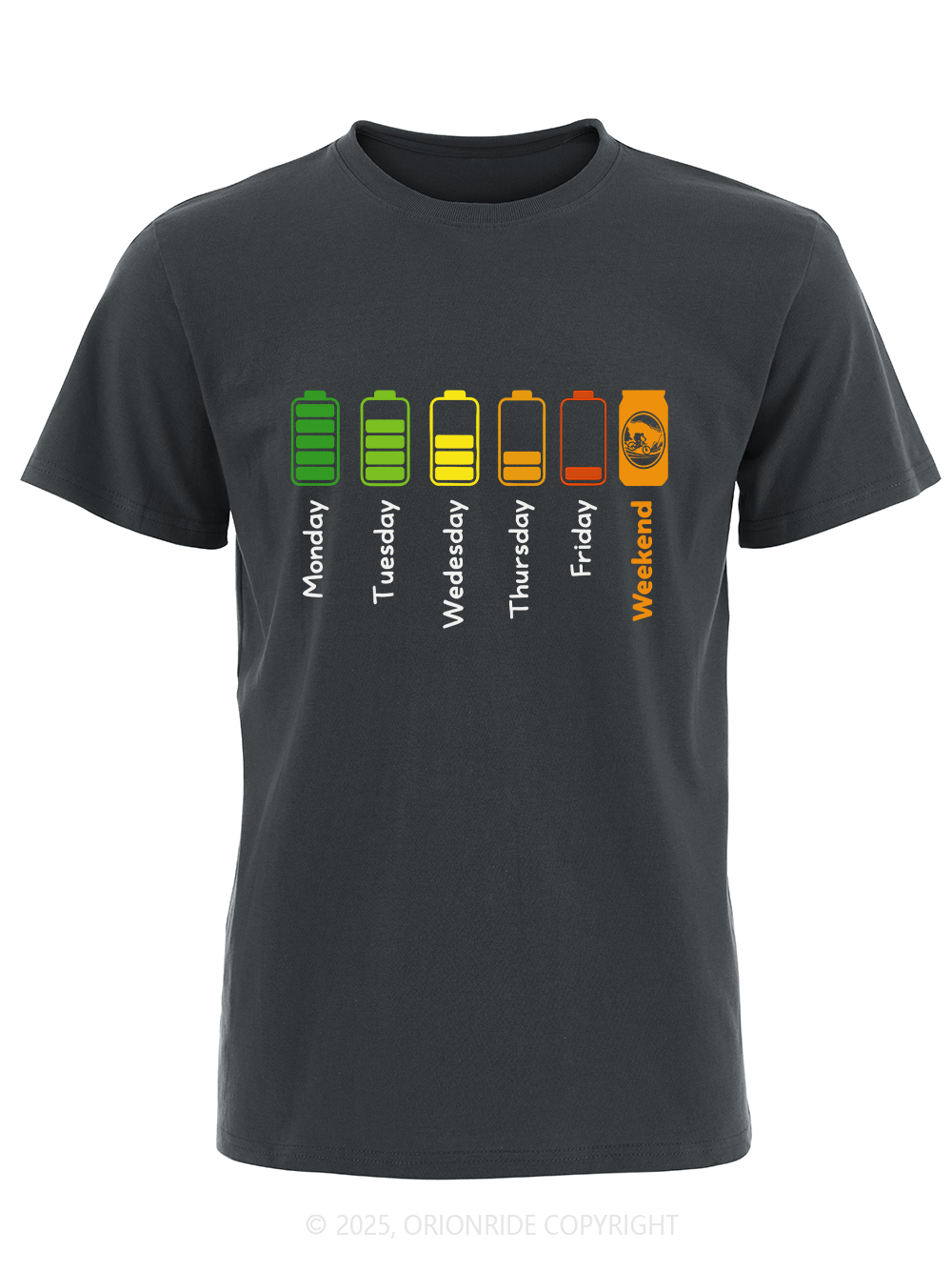 Orionride Fully Charged Short Sleeves Bike T-Shirt