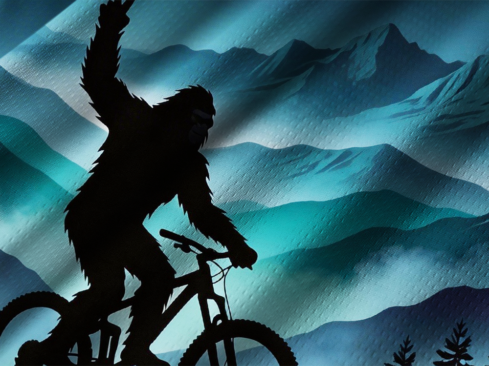 Orionride The Gorilla Is Waving Long Sleeve Downhill Jersey