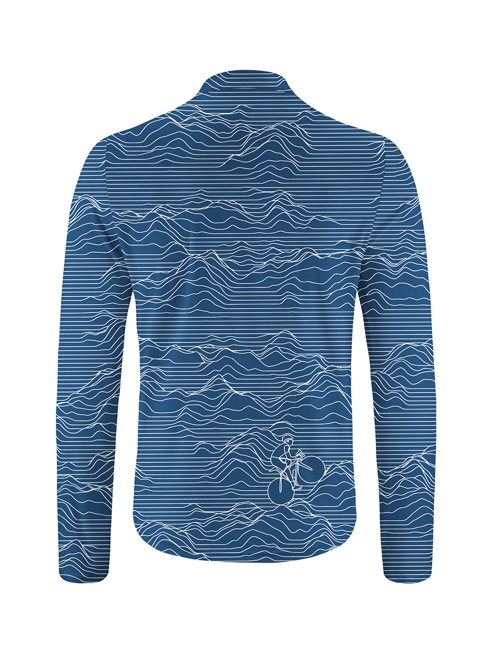 Orionride Cycling Travels Long Sleeve Half Zipper Mountain Bike Jersey