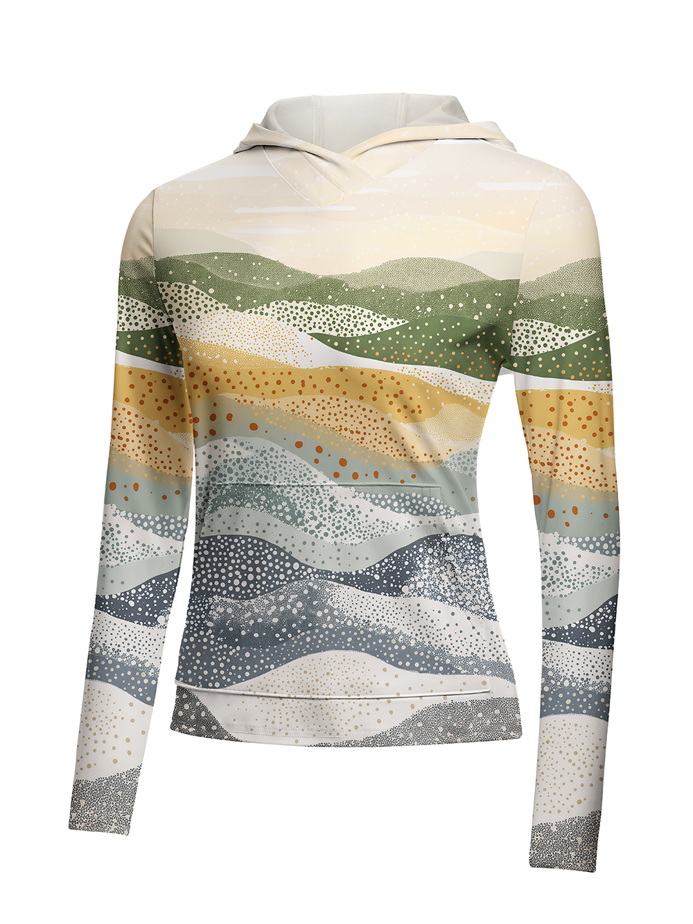 Orionride  Dotted Texture Women's Long Sleeve Cycling Hoodie Shirt