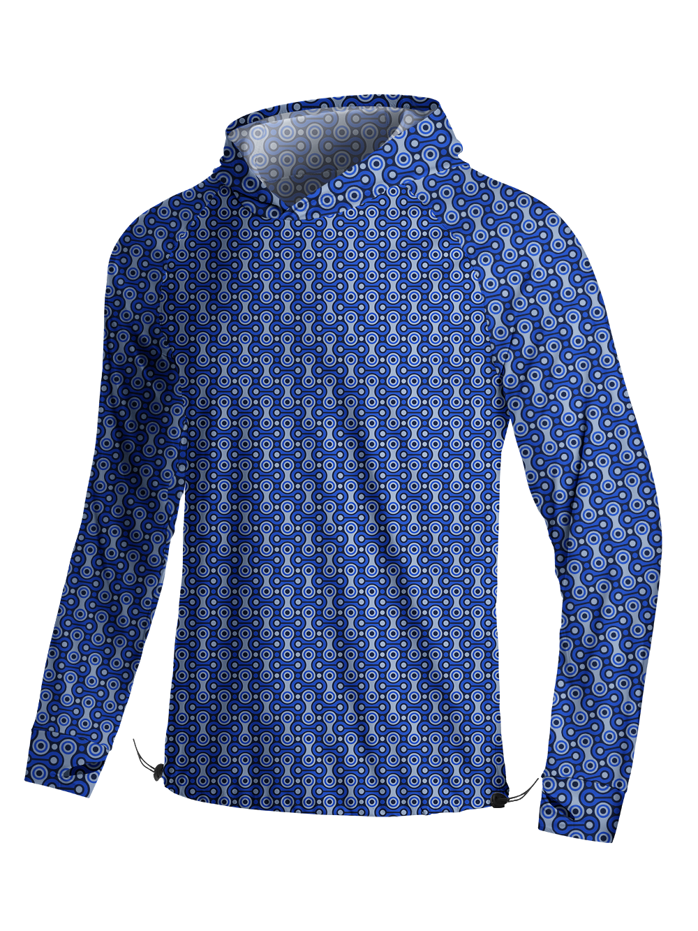 Orionride Regular Chain Long Sleeve Cycling Hoodie Shirt