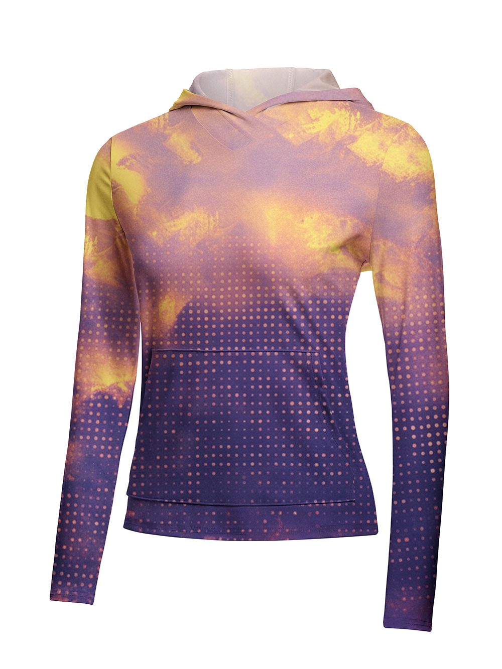 Orionride Starry Sky Dot Women's Long Sleeve Cycling Hoodie Shirt