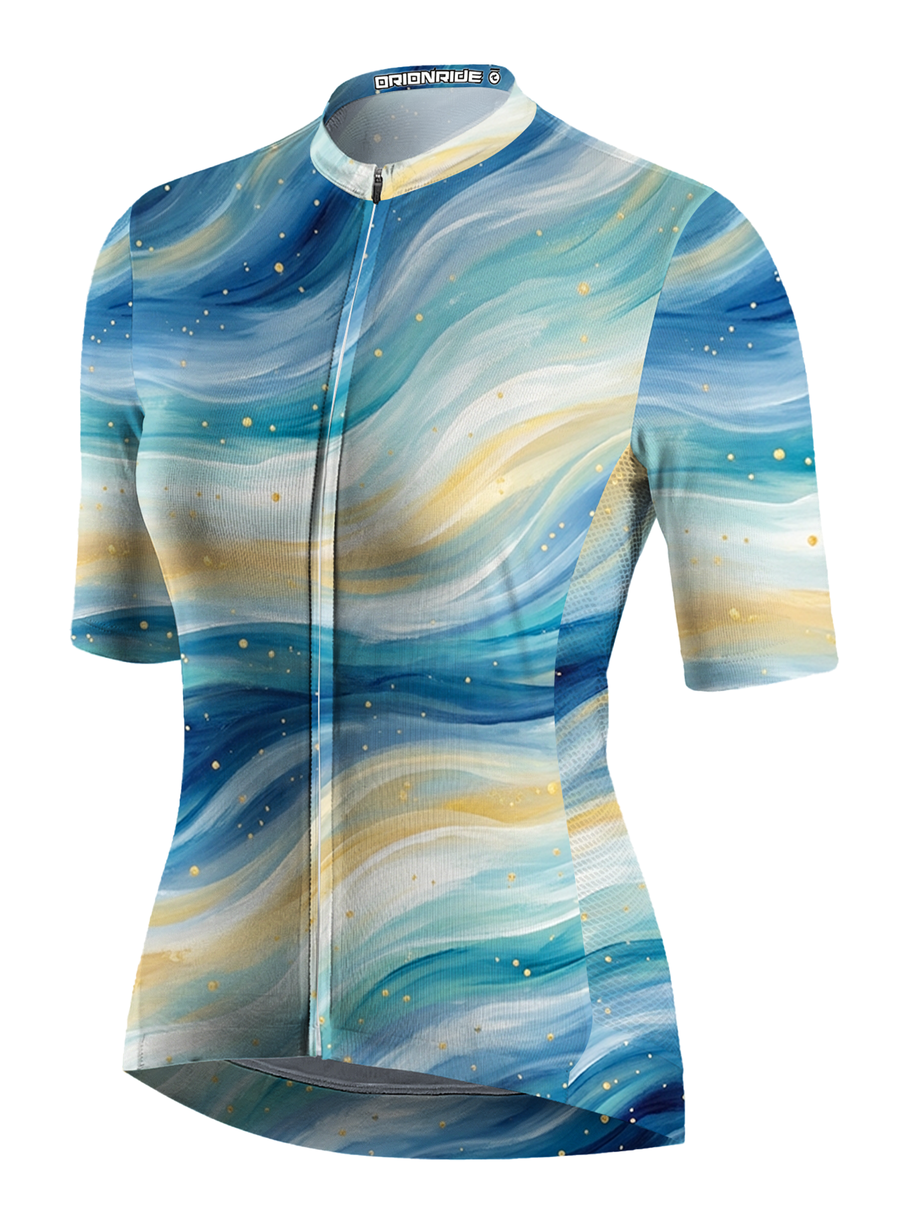 Orionride Golden Flow Short Sleeves Women's Jersey