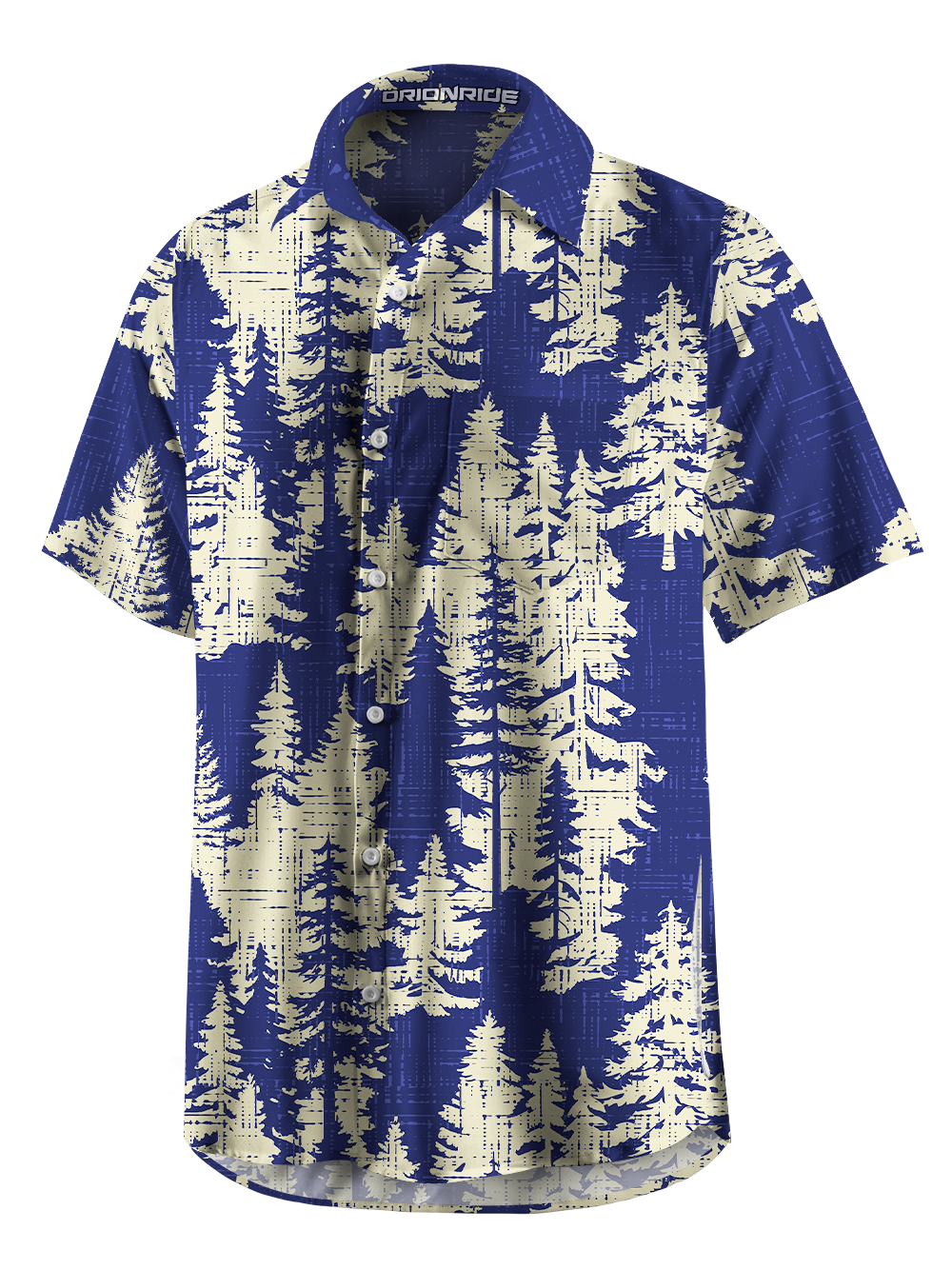 Orionride Rough Forest Zipper Pockets Ultra Lightweight Short Sleeves Gravel Shirt