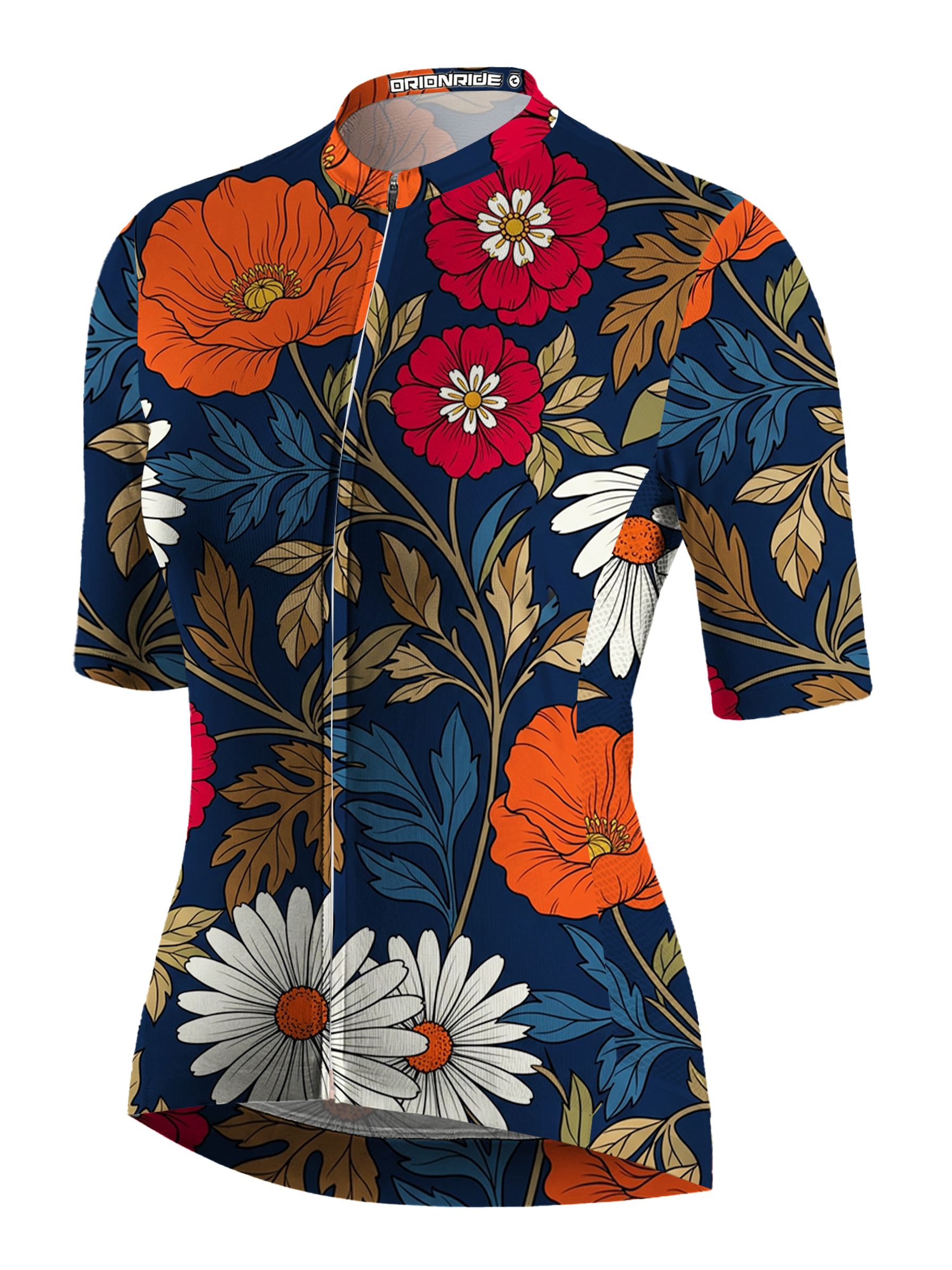 Orionride Vibrant Garden Short Sleeves Women's Jersey