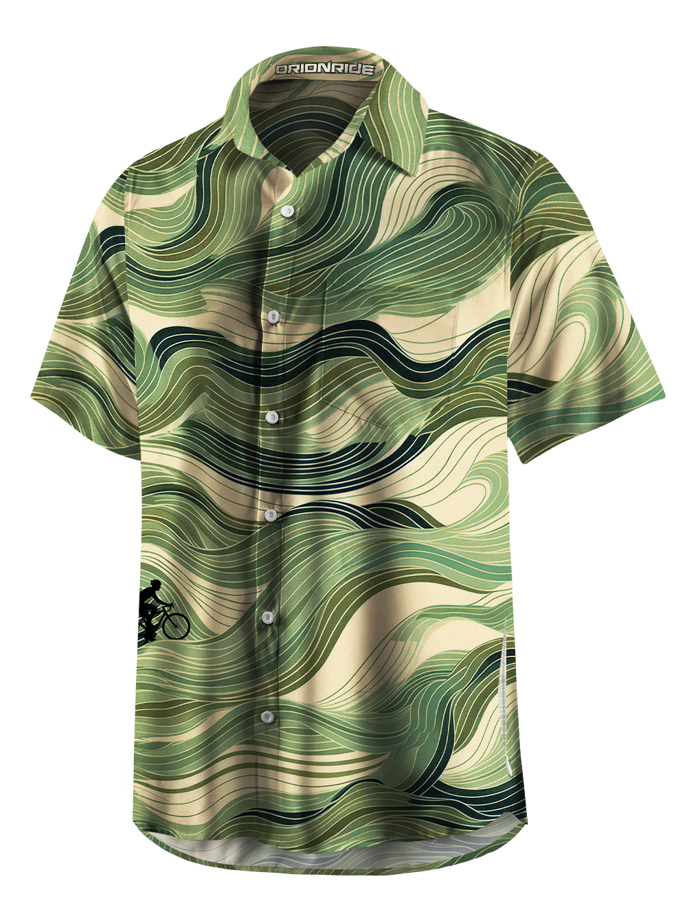 Orionride Flow Cycle Zipper Pockets Ultra Lightweight Short Sleeves Gravel Shirt
