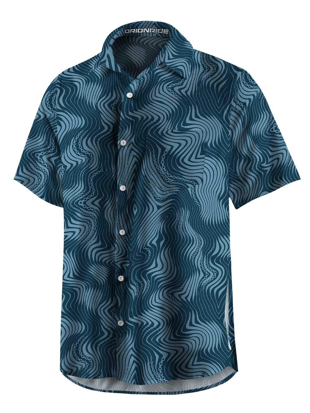 Orionride Fluid Contour Zipper Pockets Ultra Lightweight Short Sleeves Gravel Shirt
