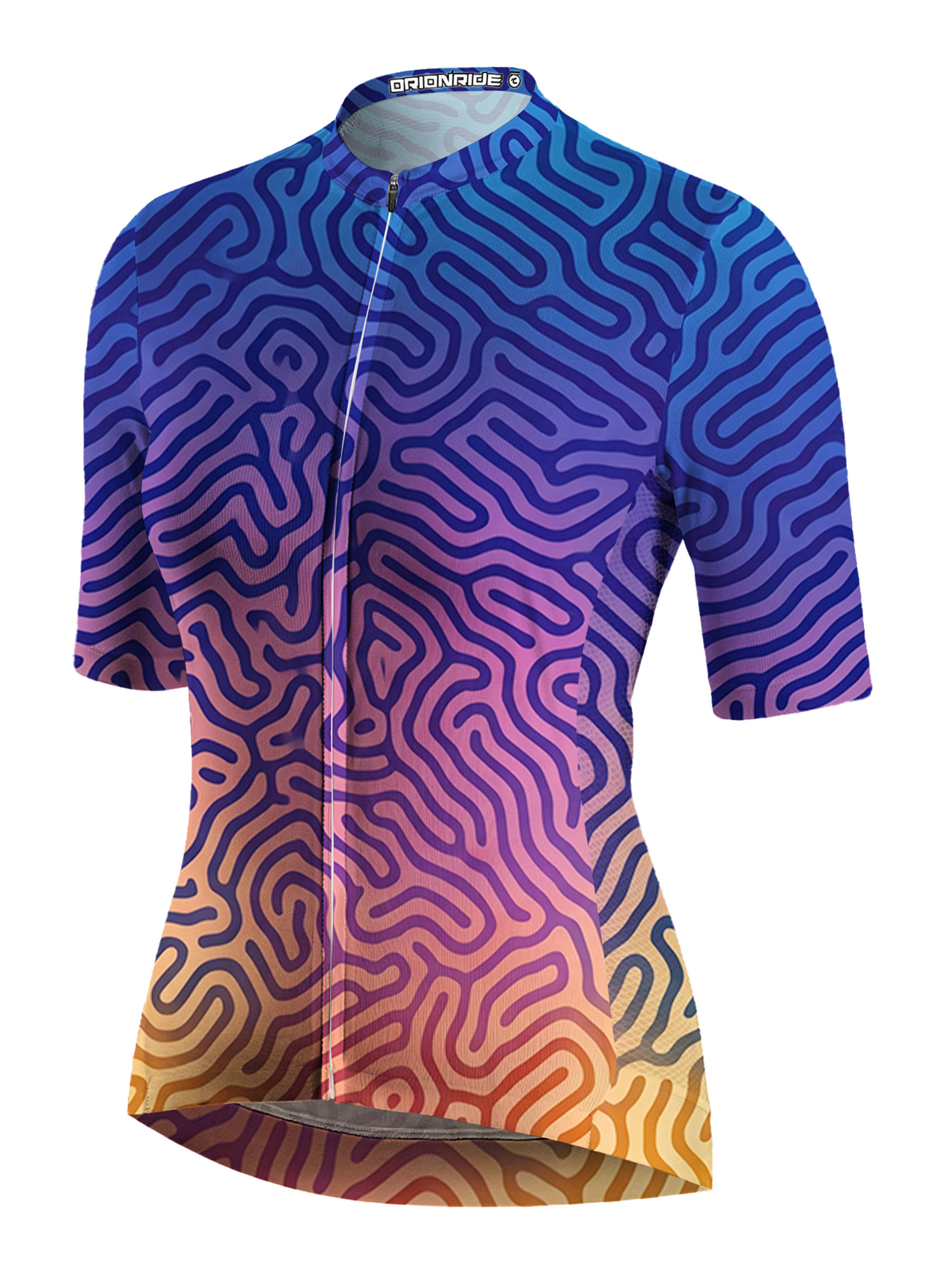 Orionride Gradient Maze Short Sleeves Women's Jersey