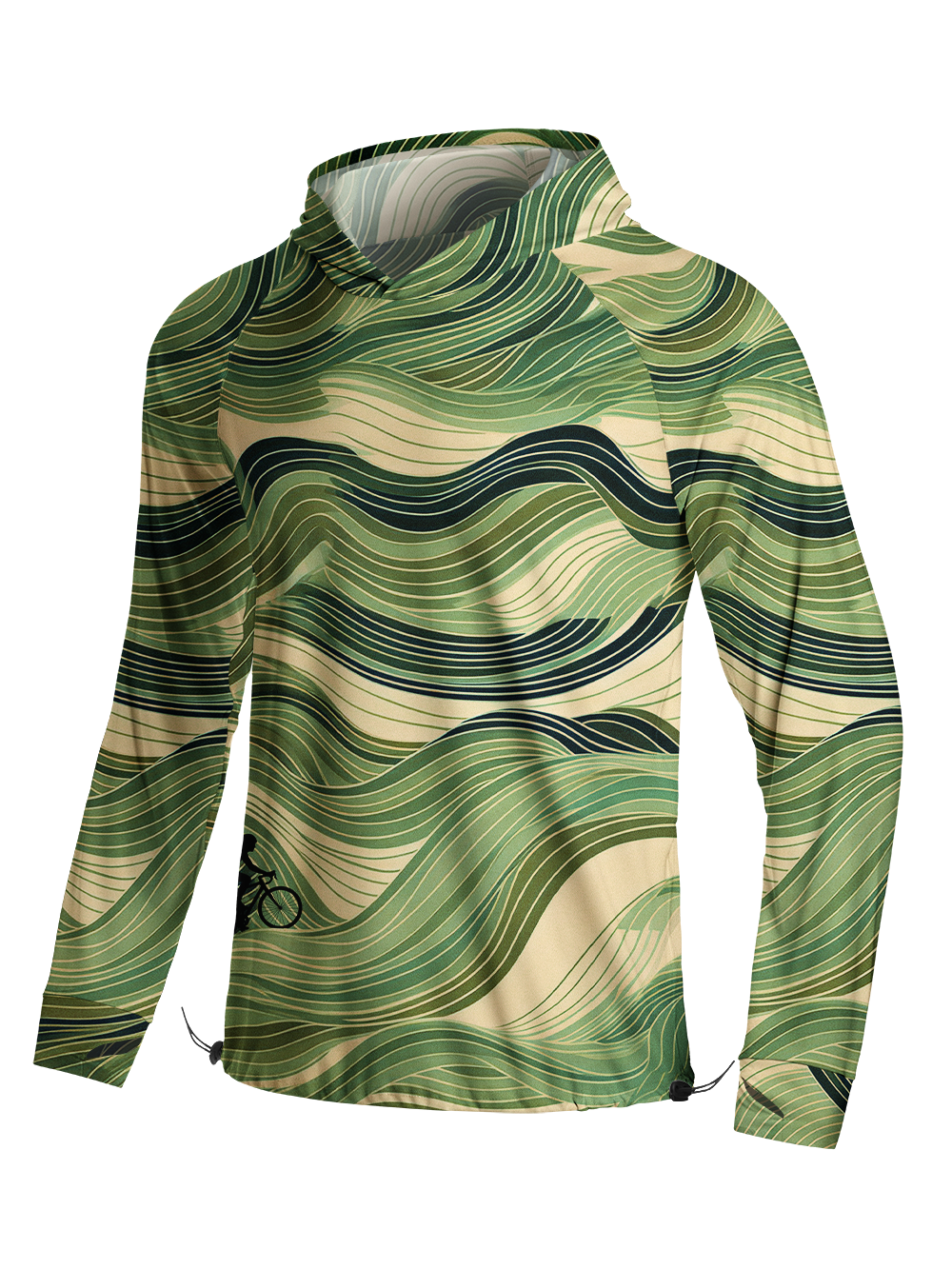 Orionride Flow Cycle Long Sleeve Cycling Hoodie Shirt