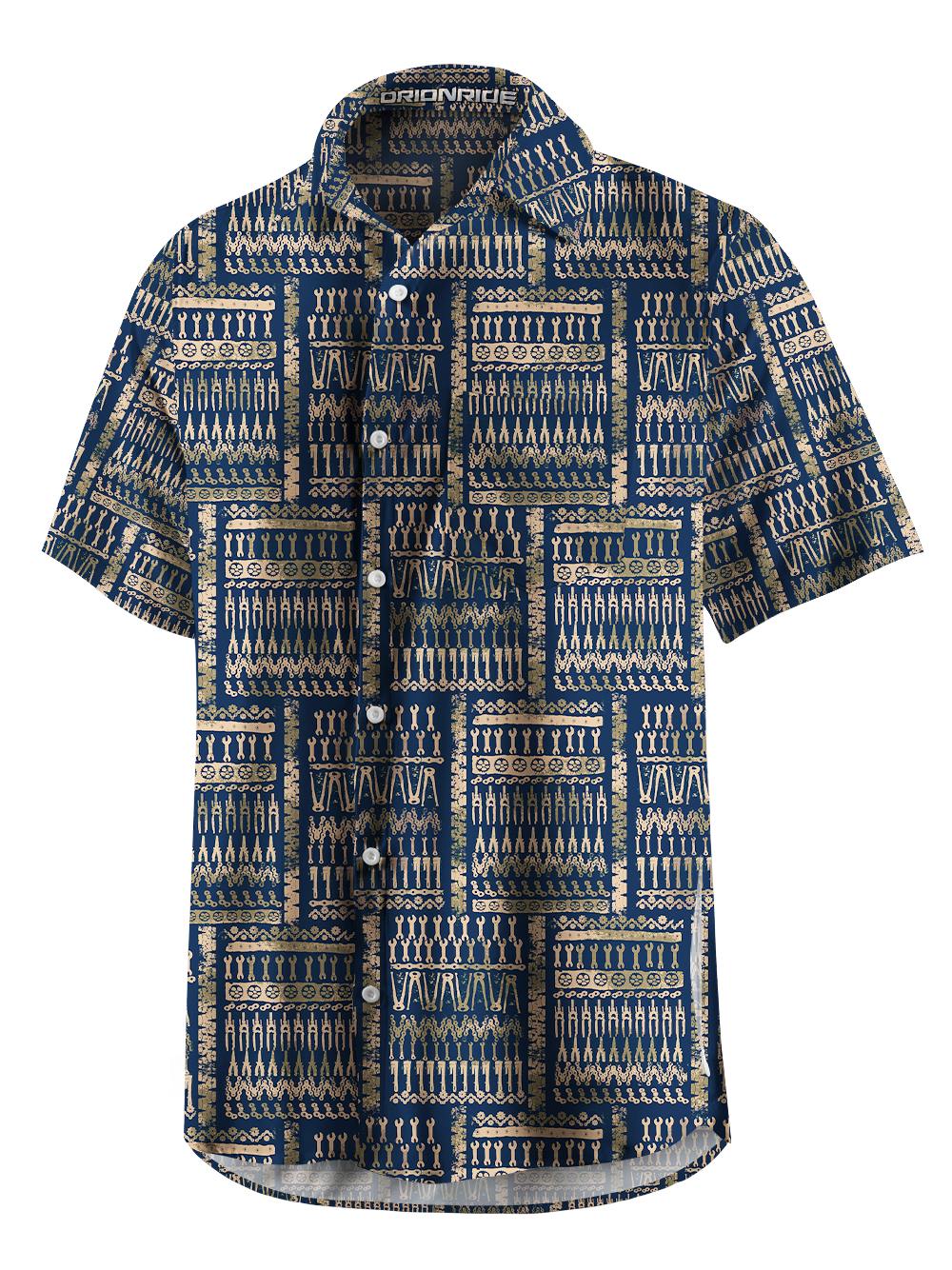 Orionride Wrench Collection Zipper Pockets Ultra Lightweight Short Sleeves Gravel Shirt