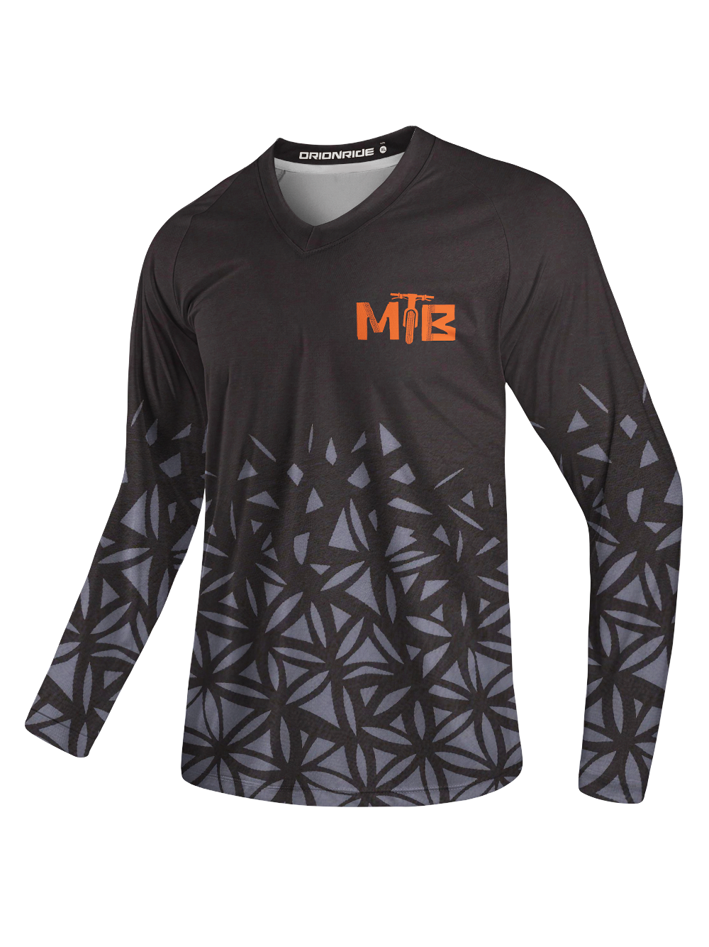 Orionride Obsidian Lines Long Sleeve Downhill Jersey