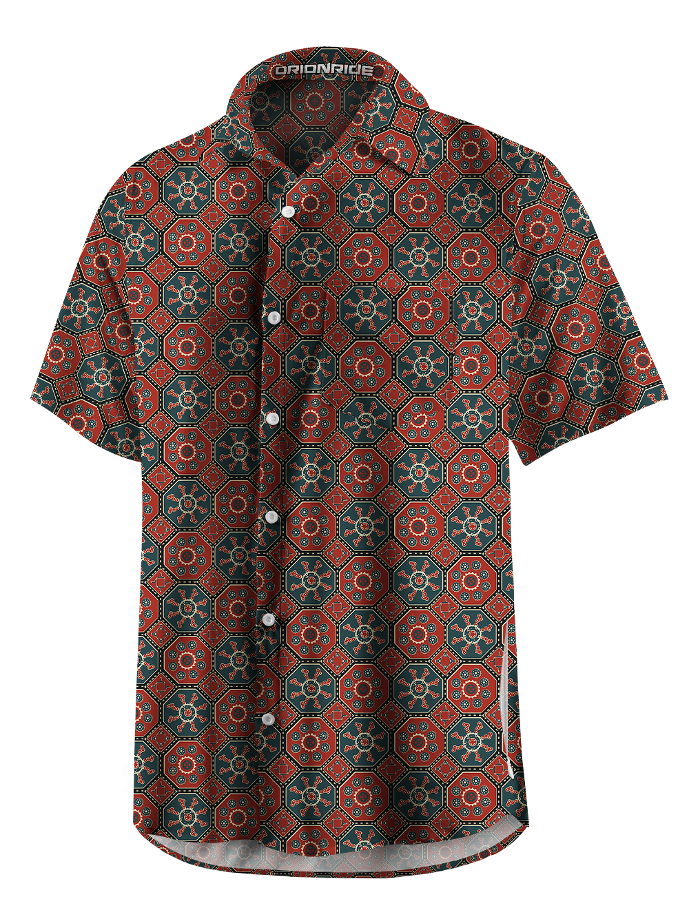 Orionride Hexagonal Gear Zipper Pockets Ultra Lightweight Short Sleeves Gravel Shirt