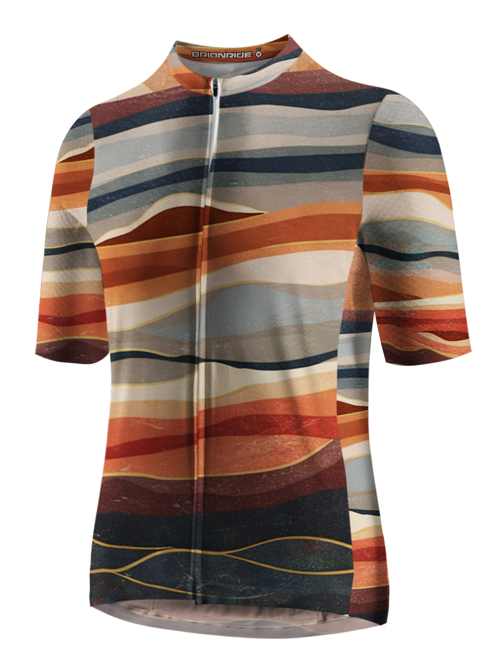 Orionride Winding Mountain Road Short Sleeves Cycling Jersey