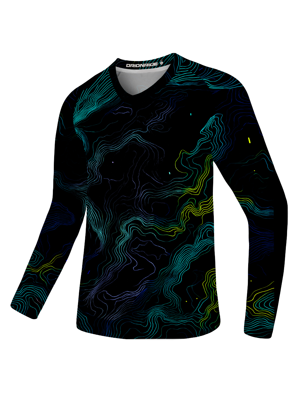 Orionride Fantasy Contours Long Sleeve Downhill Jersey