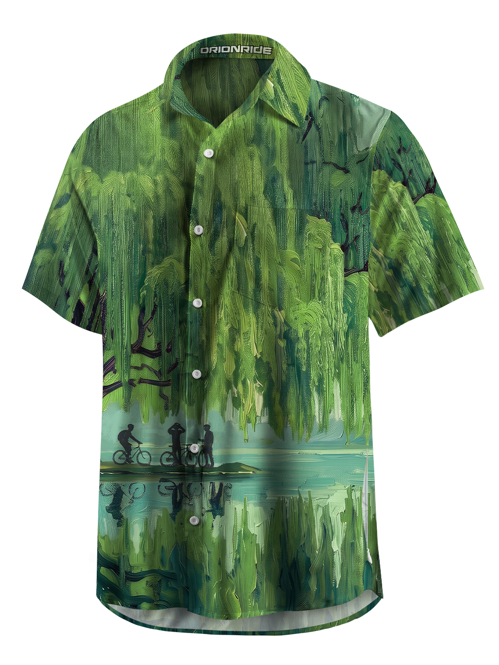 Orionride Willow Spring Ride Zipper Pockets Ultra Lightweight Short Sleeves Gravel Shirt
