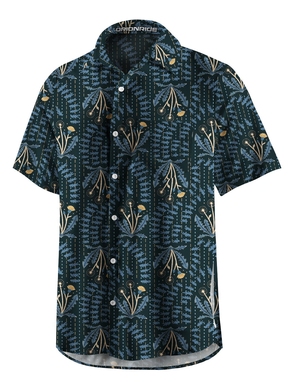 Orionride Dandelion Gear Zipper Pockets Ultra Lightweight Short Sleeves Gravel Shirt