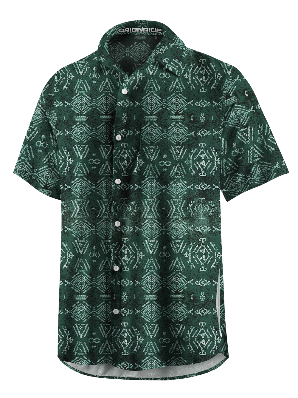 Orionride Neatly Arranged Parts Zipper Pockets Ultra Lightweight Short Sleeves Gravel Shirt