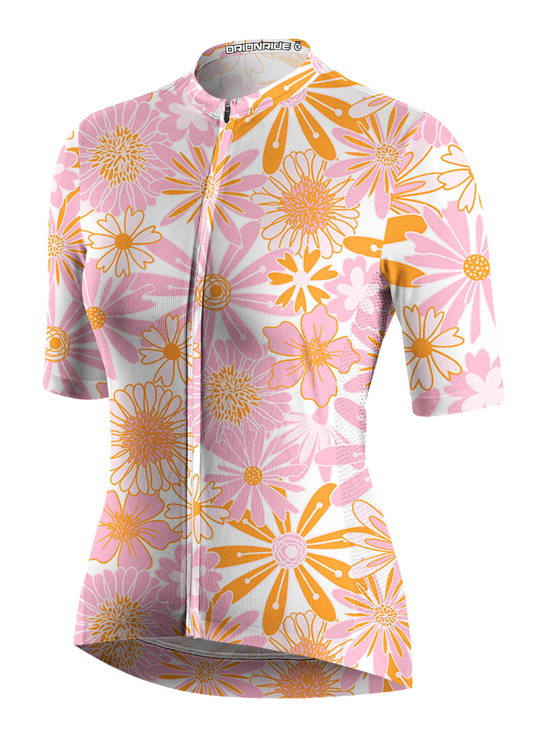 Orionride Flowers In Full Bloom Short Sleeves Women's Jersey