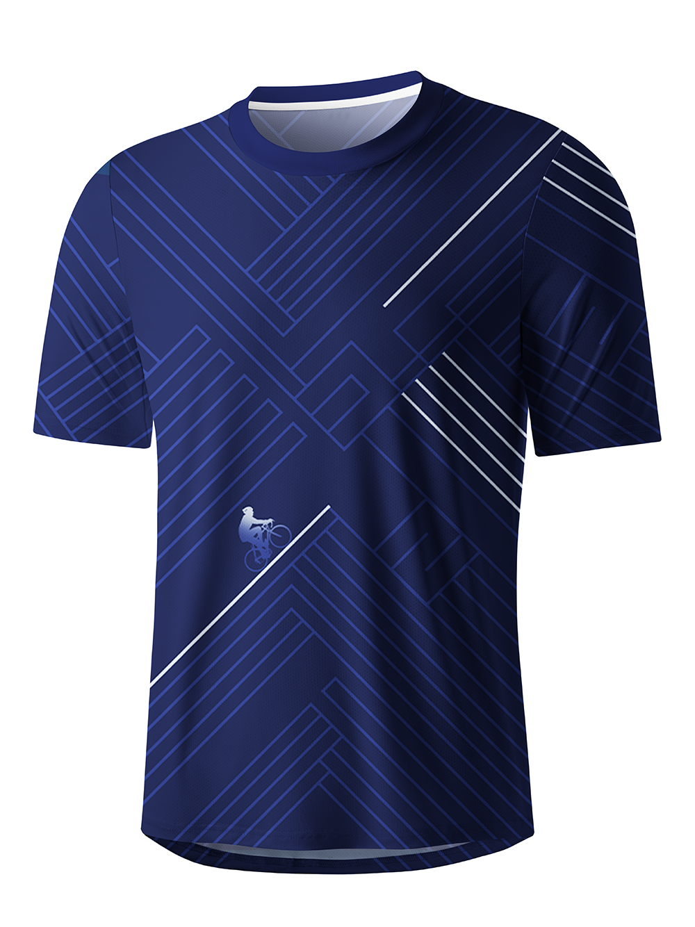 Orionride The Courage To Ride Men's Breathable Short Sleeve Technical Tee